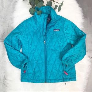 PATAGONIA Girls Sz 7-8 Puffer Jacket.